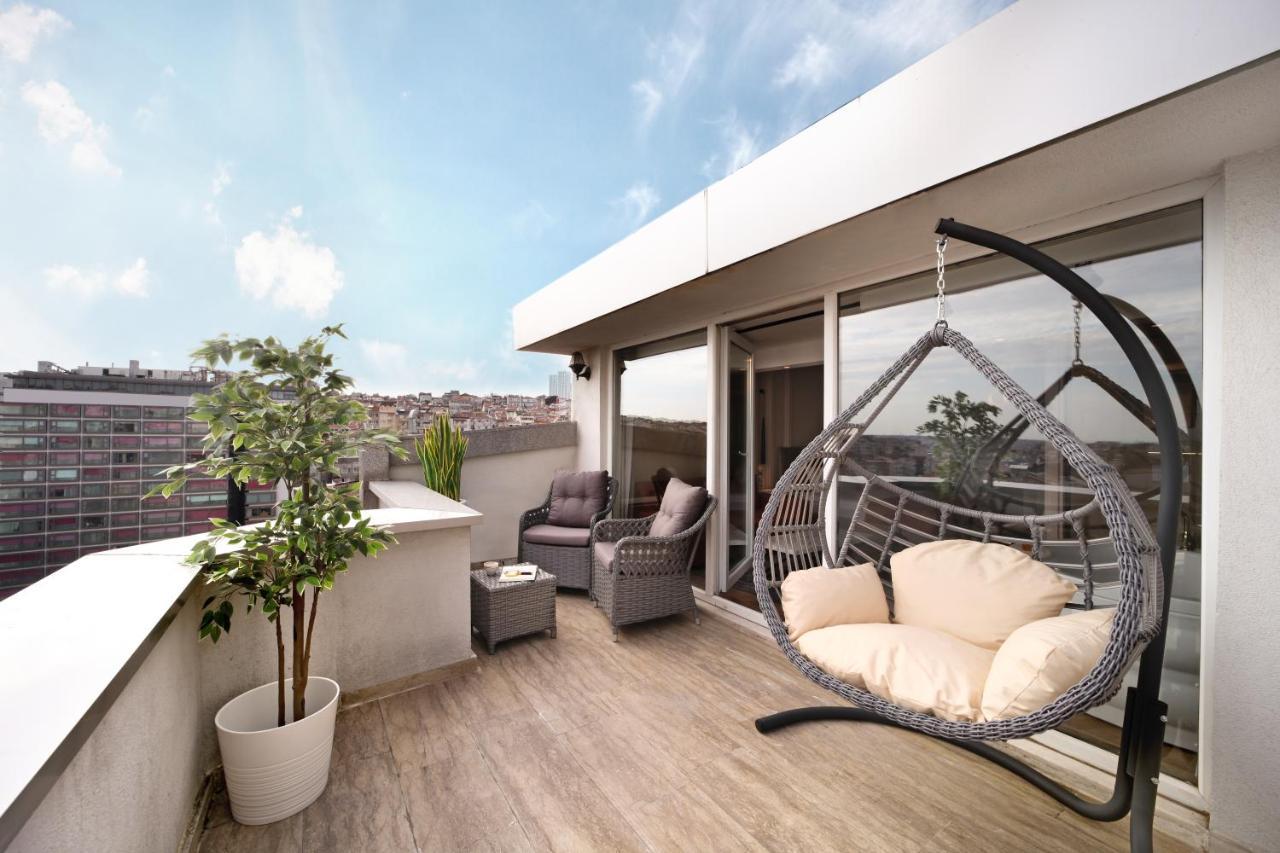 Aparthotel Harbiye residencia Estambul Exterior foto